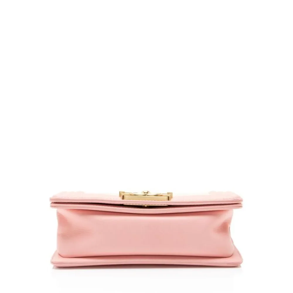 Chanel Braided Chevron Small Boy Bag